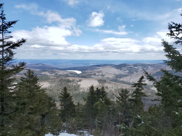 View from cabin overlook